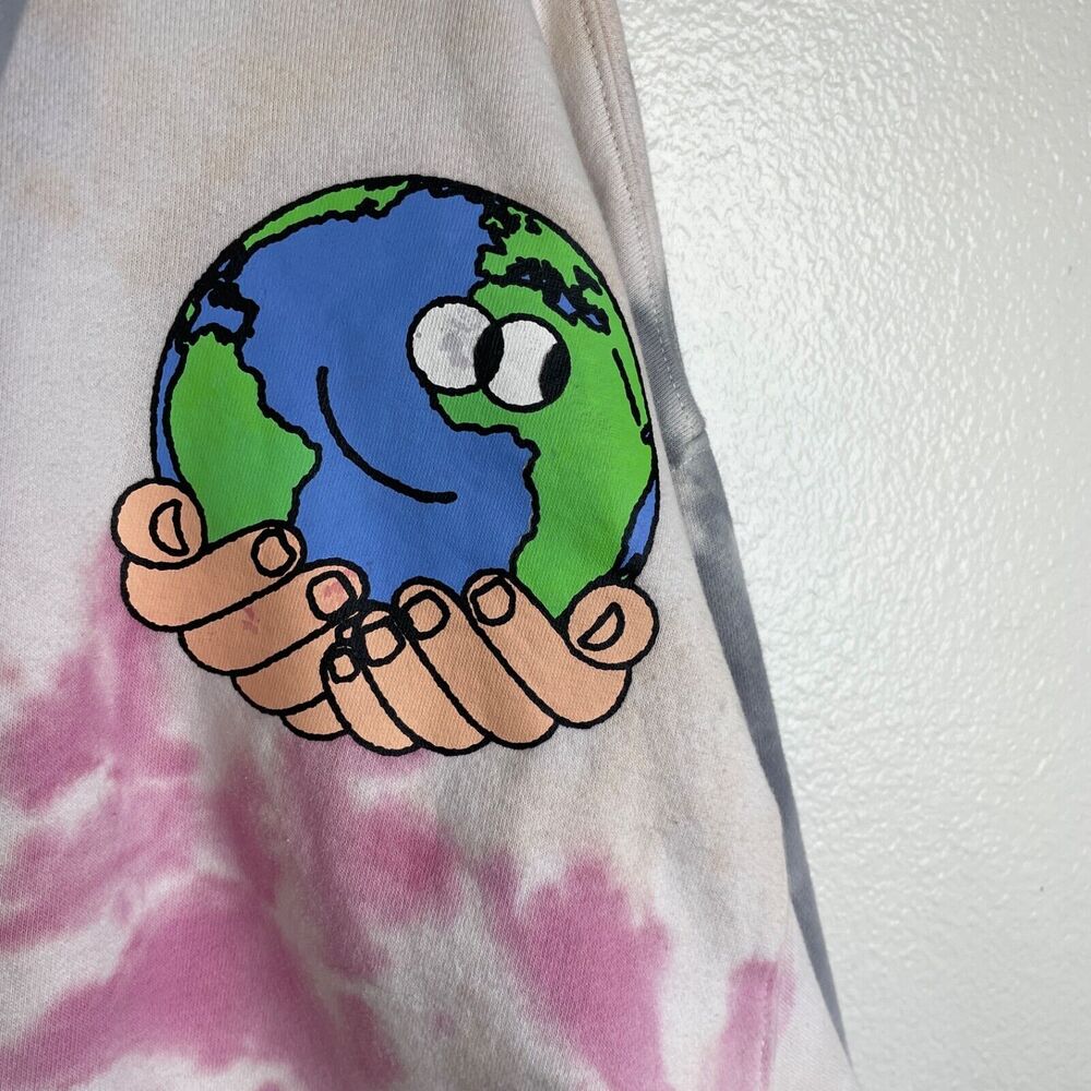Coney Island Picnic Hoodie Sweatshirt Mens Graphic Tie Dye Mother Earth Pullover - Picture 9 of 10